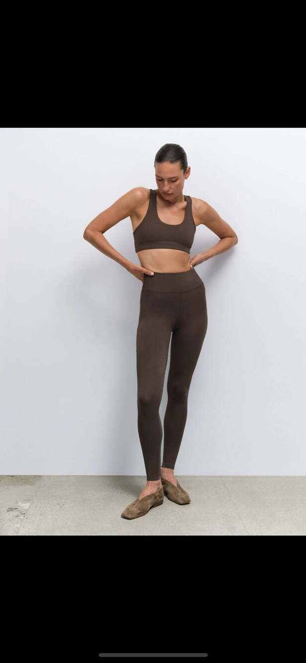 MATE the Label Organic Stretch Full Length Legging Mocha